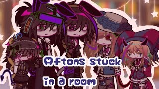 Aftons stuck in a roomFNAFGACHALIFE2AFTONFAMILYCAPTION [upl. by Anailuig]