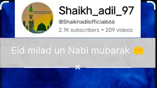 Eid milad un Nabi mubarak ho chishtiya group ke taraf se sabko 🤲♥️ part 2 [upl. by Nnylrahc]