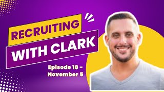 The HR Morning Show  November 5th  RECRUITING WITH CLARK [upl. by Secunda286]