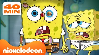 Bob Esponja  Operación Maratón Bob Esponja  40 Minutos  Nickelodeon en Español [upl. by Finley]