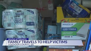 Loudoun County family traveling to North Carolina to aid Helene victims [upl. by Breed524]