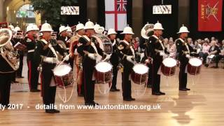 Buxton Military Tattoo 2016  HM Royal Marines Band  Gibraltar [upl. by Vachill]