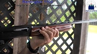 Remington 1100  Desarme básico de escopeta semiautomática [upl. by Hildagarde]