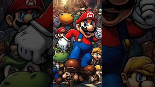 This is artificial intelligence mario gang edm music techno dj aicreativity aicreations [upl. by Noroj]