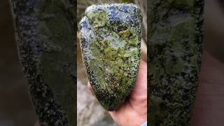 greenrock beautifulrocks semipreciousrocks gemstones californiarockhounding naturerocks [upl. by Yelhsa]