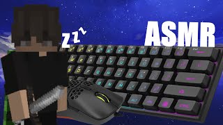 Sleepy KeyBoard amp Mouse Sound ASMR  hypixel bedwars [upl. by Muire]