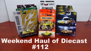 Weekend Haul of Diecast 112 Hot Wheels Matchbox M2 Machines [upl. by Nnoryt869]