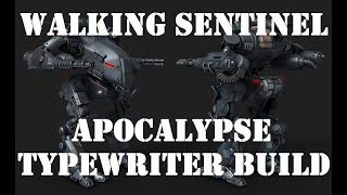 Remnant From the Ashes Walking Sentinel Apocalypse Typewriter Build [upl. by Colton126]