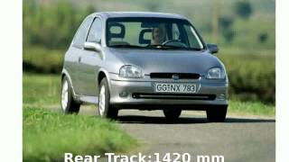 2000 Opel Corsa 12 16v  Specification and Specs [upl. by Sitnerp72]