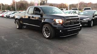 SUPERCHARGED TOYOTA TUNDRA  HONEY D LOWERED TUNDRA  500 HORSEPOWER [upl. by Jarl]