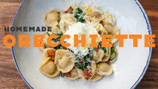 Orecchiette with Spring Greens and Guanciale [upl. by Kaylee]