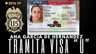 ANA GARCIA DE HERNANDEZ TRAMITA VISA U POR PTROTECCION O COLABORACION [upl. by Emiolhs804]