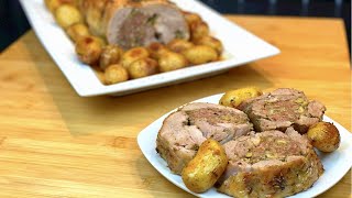 RECETTE POUR VOS REPAS DE FÊTES DE FIN DANNÉE LE RÔTI DE DINDE FARCI amp SES POMMES DE TERRE AU FOUR [upl. by Broddy964]