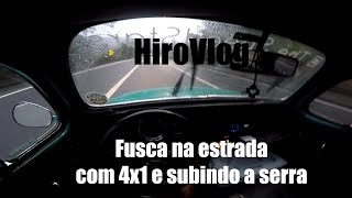 Viajando de Fusca 1600  Dicas de como andar de Fusca na serra Avaliação do escape 4x1 e consumo [upl. by Antonin]