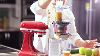 KitchenAid  Receta de Extracto de Jugo Saludable  Chef Mark Rausch [upl. by Hoy432]