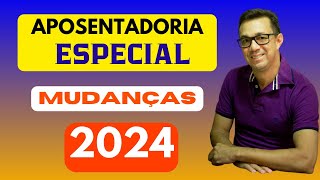 APOSENTADORIA ESPECIAL 2024 O QUE ESTÁ VALENDO E O QUE PODE MUDAR Veja os detalhes de cada regra [upl. by Dorej]