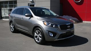 2016 Kia Sorento SX AWD Review and Test Drive [upl. by Mailliw509]