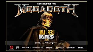 Megadeth  Mechanix Live in Lima 2024 Remastered [upl. by Moffitt]