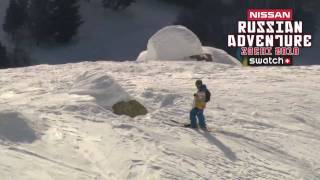 Candide Thovex FRA  Nissan Russian Adventure by Swatch hel [upl. by Zetnom417]