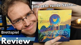 Harmonies  sehr schönes Familienspiel – Brettspiel – Review und Regelerklärung [upl. by Evannia]