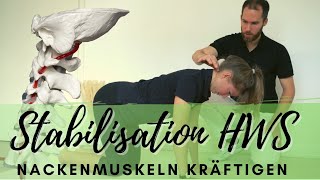 Stabilisation HWS  Kräftigung der Nackenmuskulatur [upl. by Skipper849]