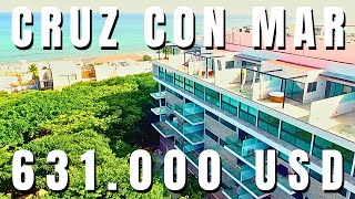 ROOFTOP A LA VENTA PLAYA DEL CARMEN  631 000 USD CRUZ CON MAR MAMITAS [upl. by Lynett57]