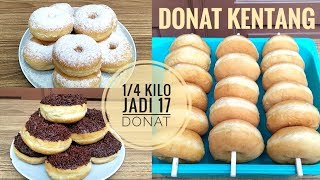 Resep donat kentang empuk dan lembut [upl. by Ailices897]