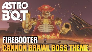 Astro Bot OST  Cannon Brawl Boss Theme Song  Captain Shortfuse Firebooter [upl. by Hara]