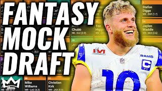 2024 Fantasy Football Mock Draft  10 Team  PPR Pick 7 [upl. by Dovev]