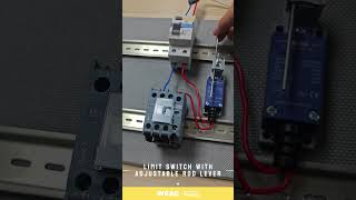 Adjustable lever limit switch appearance details shown [upl. by Eillas253]