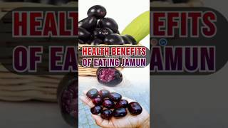 health benefits of eating jamun  thepairafitness  javaplum  ytshorts  trending  shorts [upl. by Sabsay]