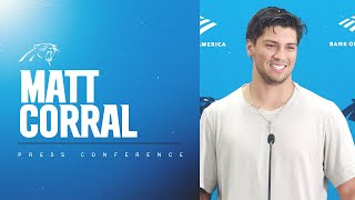 Matt Corral talks mentally working through the playbook [upl. by Etti242]