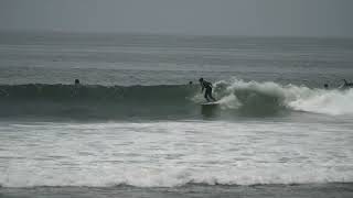 Surfer at Topanga Beach CA [upl. by Constantina466]