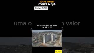 CYRELA SA  2230 de valorização nos ultimos 12 meses investimentos acoesdedividendos b3 [upl. by Straub374]