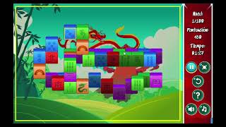 🎨 Juego online MAHJONG de COLORES Juega gratis en wwwCOKITOScom [upl. by Ellehcit231]