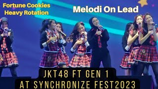 JKT48 amp Gen 1 at Synchronize Fest 2023 [upl. by Raine]