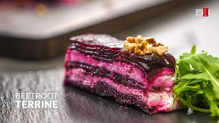 Beetroot with Goat Cheese Terrine  Food Channel L Recipes [upl. by Maze]