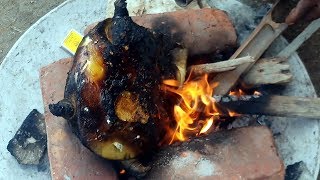 Cooking and Eating Fried Snapping Turtle Recipe  Get the turtles down the stream  MyCountryFood [upl. by Notfa617]