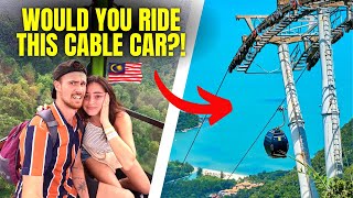 Langkawi Cable Car  The STEEPEST Cable Car in the WORLD 🇲🇾 [upl. by Bramwell]