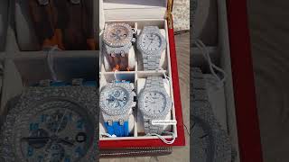 Moissanite Diamond Watches for Mens I All Watches Pass Diamond Tester [upl. by Fiorenza800]