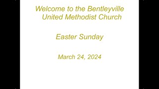 Bentleyville United Methodist Church  March 31 2024  Easter Sunday [upl. by Beaudoin]