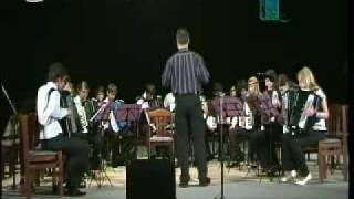 AChačaturjanŠabľový tanec Akordeonovy orchester Snina [upl. by Llerrej966]