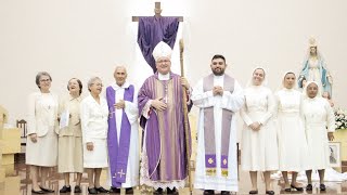 Colégio Nossa Senhora do Amparo celebrou 85 anos em Monte Carmelo [upl. by Nylhtiak788]