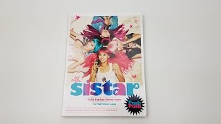 Unboxing Sistar 씨스타 1st Single Album Push Push [upl. by Nylodnew102]