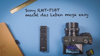 Sony Bluetooth Fernbedienung RMTP1BT mit der Sony Kamera verbinden [upl. by Noyek]