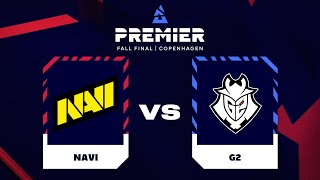 NAVI проти G2  BLAST Premier Fall Final 2024 [upl. by Namielus201]