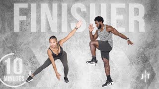 10 Minute Full Body Finisher Workout Advanced HIIT [upl. by Semmes]