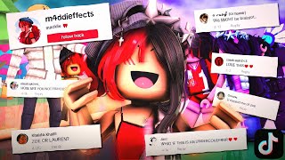 Capcut UNDERCOVER as a ROBLOX Tiktok EDITOR for ONE WEEK [upl. by Caryl]