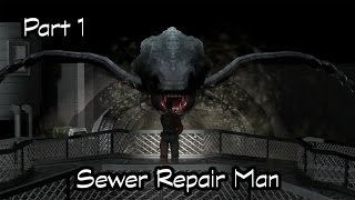 Lets Play Shadowgrounds  Part 1  Sewer Repair Man [upl. by Pren959]