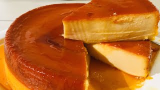 Como hacer flan con queso crema philadelphia en la estufa facilextremadamente delicioso [upl. by Katy]